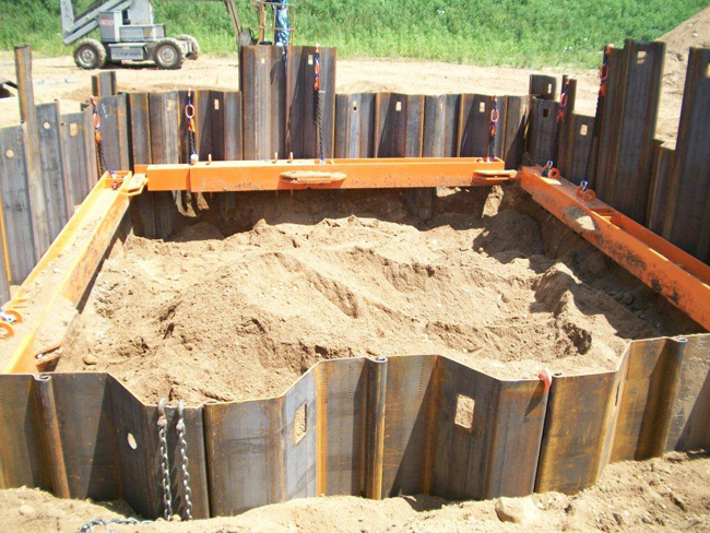 Cold Rolled Steel Sheet Pile Sections