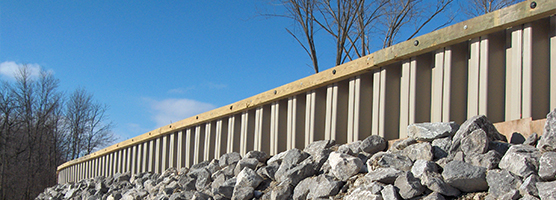 Synthetic Flood Walls Offer Protection