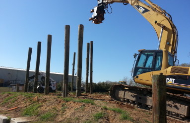 More and more sheet piles are being used