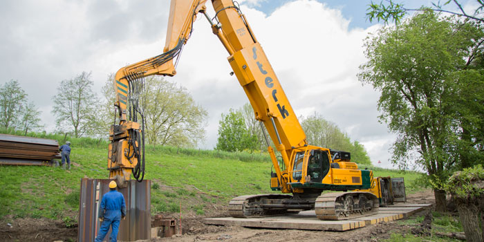 Sheet Piles Hammers for Excavator